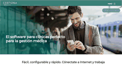 Desktop Screenshot of gestorclinica.com